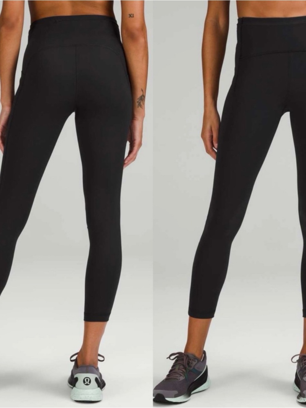 Lululemon Swift Speed High-Rise Tight Sz 16/25" In Black